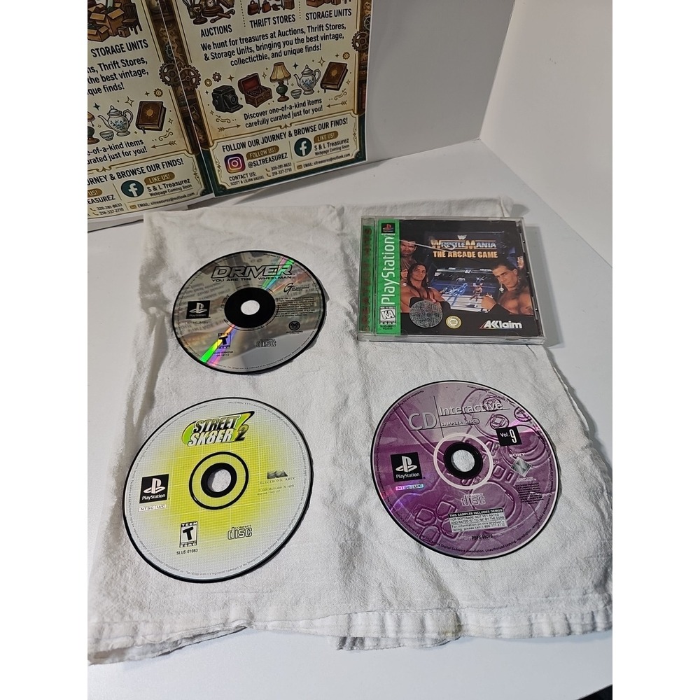 Playstation1, 4 Game Lot